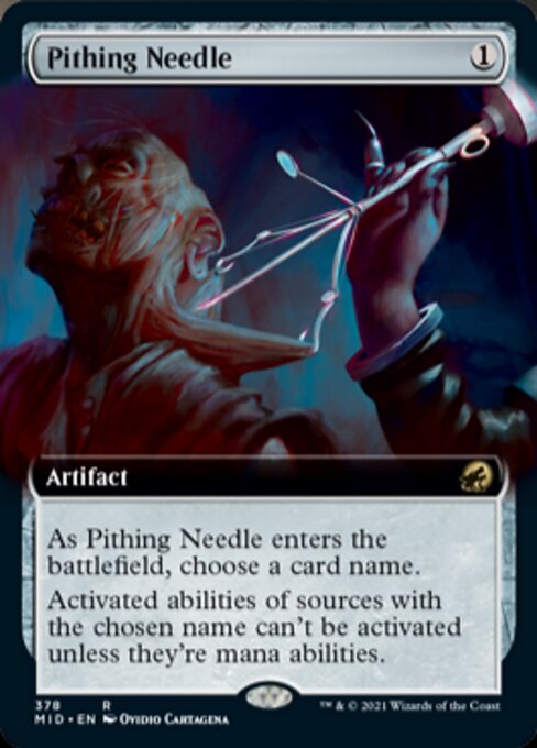 Pithing Needle (EXTENDED ART) (rus)