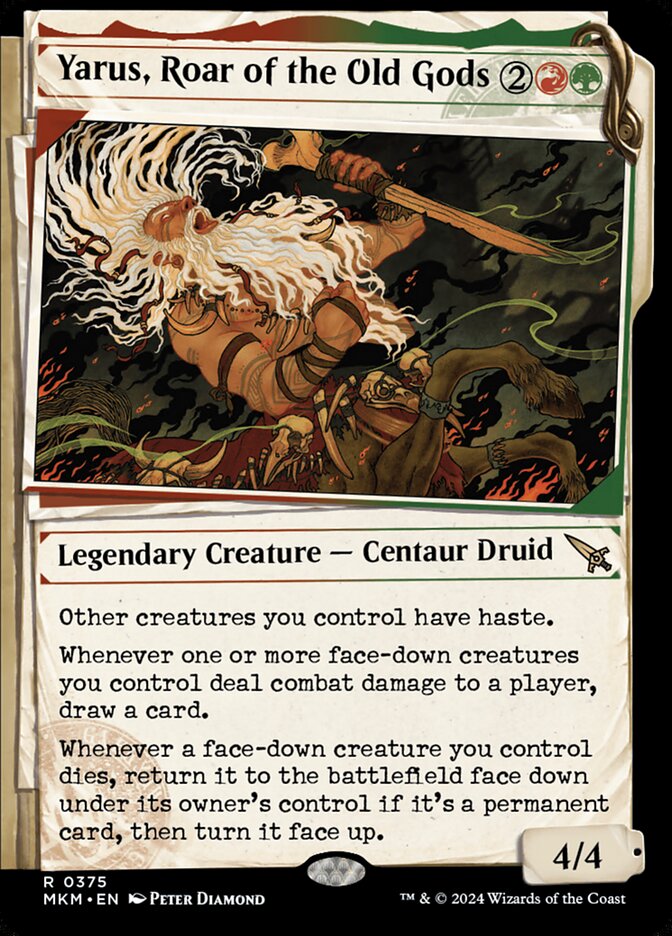 Yarus, Roar of the Old Gods #375 (DOSSIER SHOWCASE)