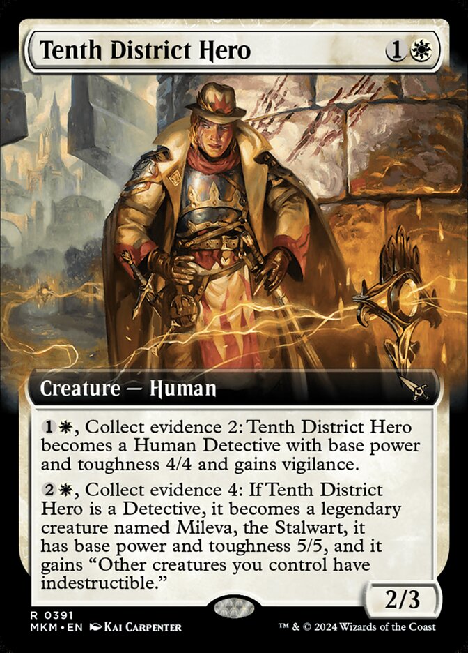 Tenth District Hero #391 (EXTENDED ART)