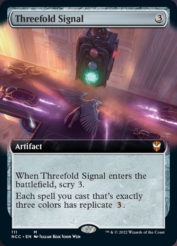 Threefold Signal (EXTENDED ART)