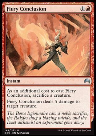 Fiery Conclusion