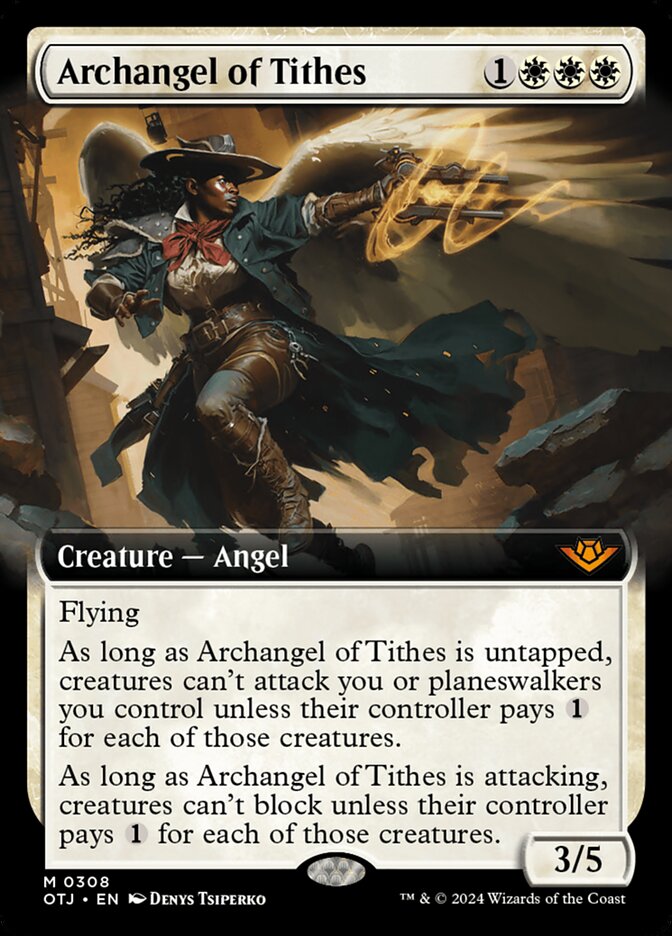Archangel of Tithes #308 (EXTENDED ART)