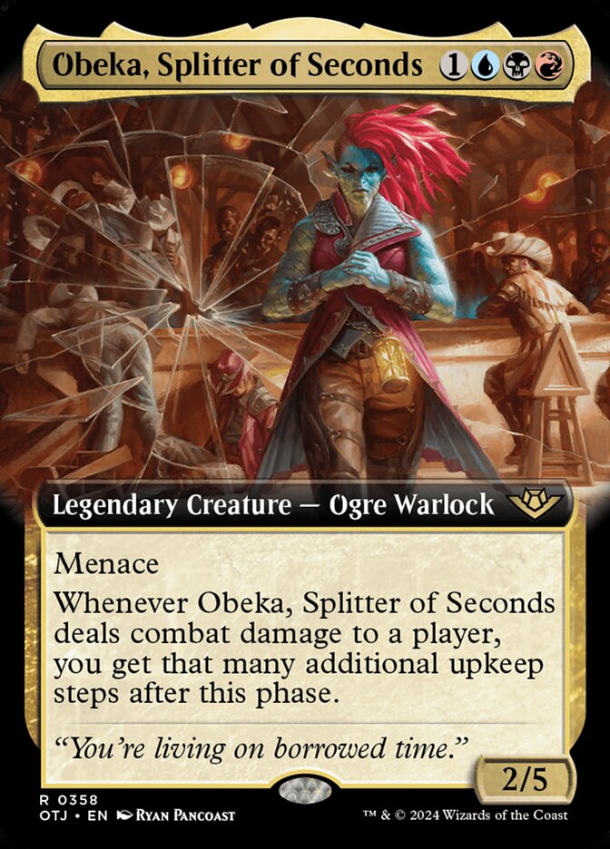 Obeka, Splitter of Seconds #358 (EXTENDED ART)