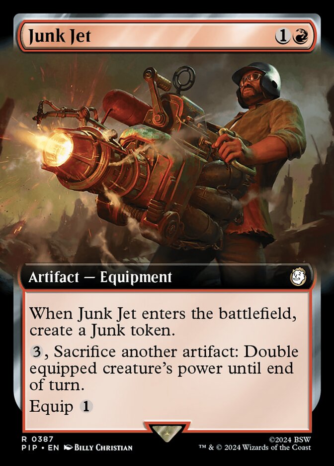 Junk Jet #387 (EXTENDED ART)