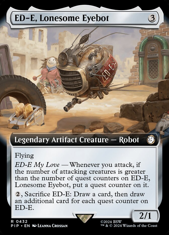 ED-E, Lonesome Eyebot #432 (EXTENDED ART)