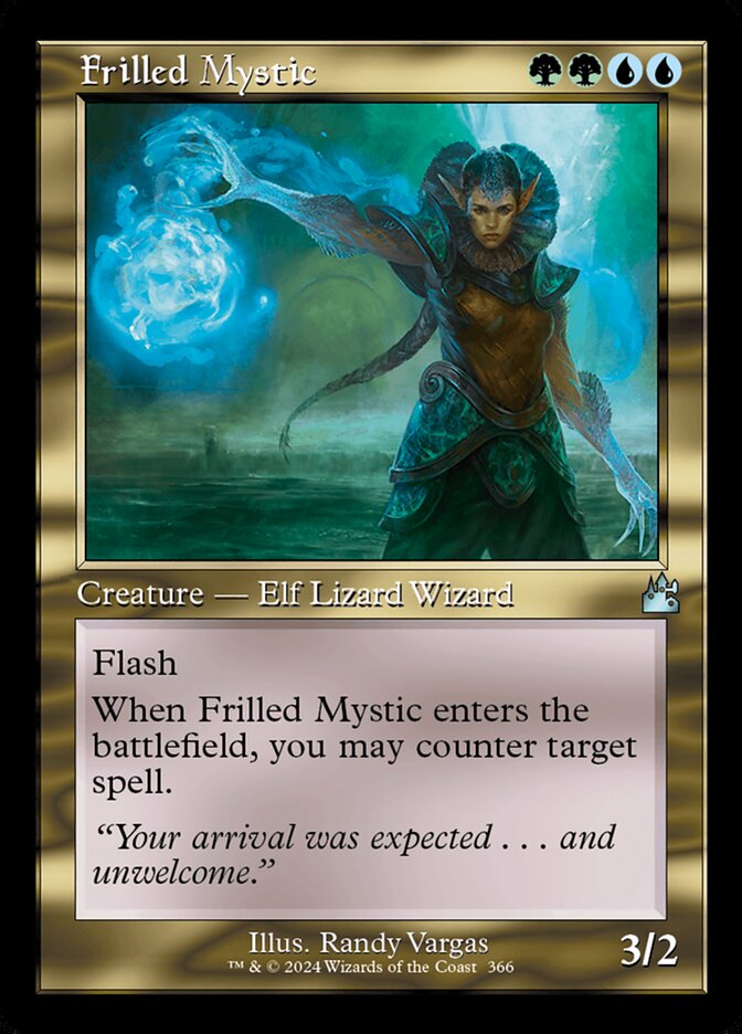 Frilled Mystic #366 (RETRO FRAME)