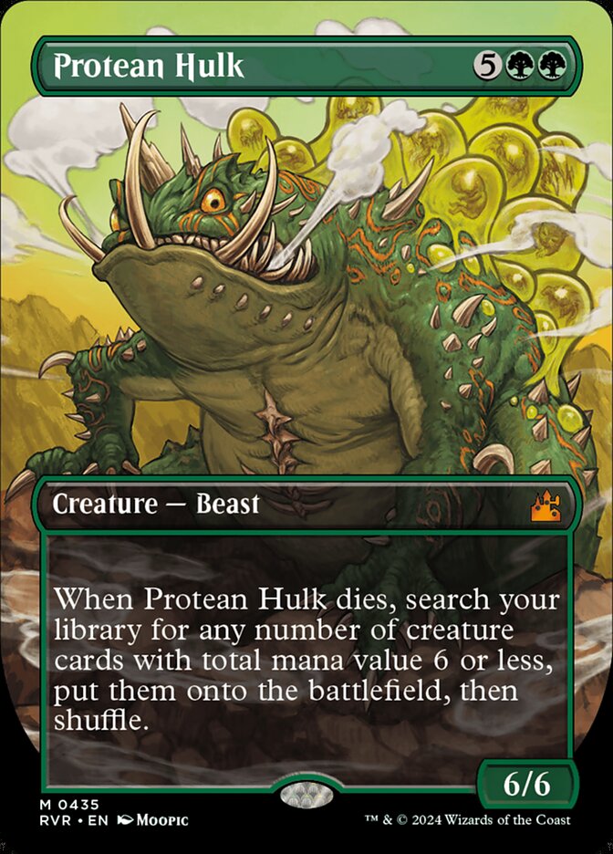 Protean Hulk #435 (BORDERLESS ANIME)