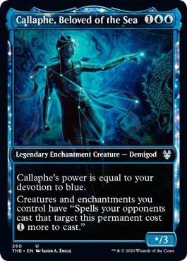 Callaphe, Beloved of the Sea (Showcase Frame)