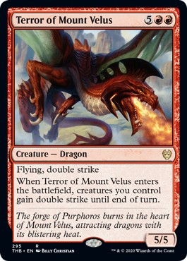 Terror of Mount Velus (Theme Boosters)