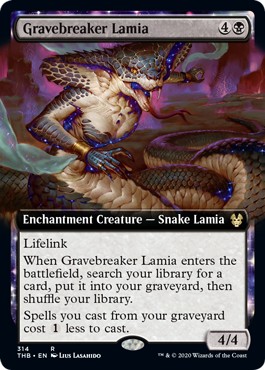 Gravebreaker Lamia (Extended-Art Frame)