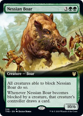 Nessian Boar (Extended-Art Frame)