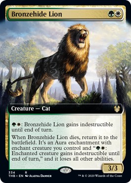 Bronzehide Lion (Extended-Art Frame)