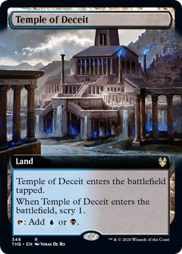 Temple of Deceit (Extended-Art Frame)