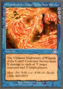 The Ultimate Nightmare of Wizards of the Coast Cus
