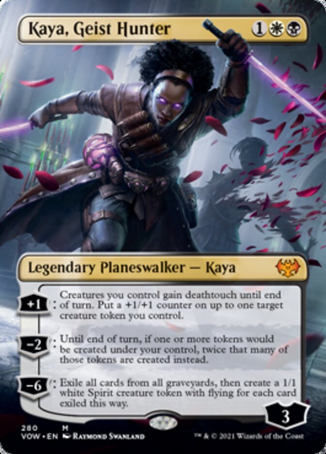 Kaya, Geist Hunter (BORDERLESS PLANESWALKERS)