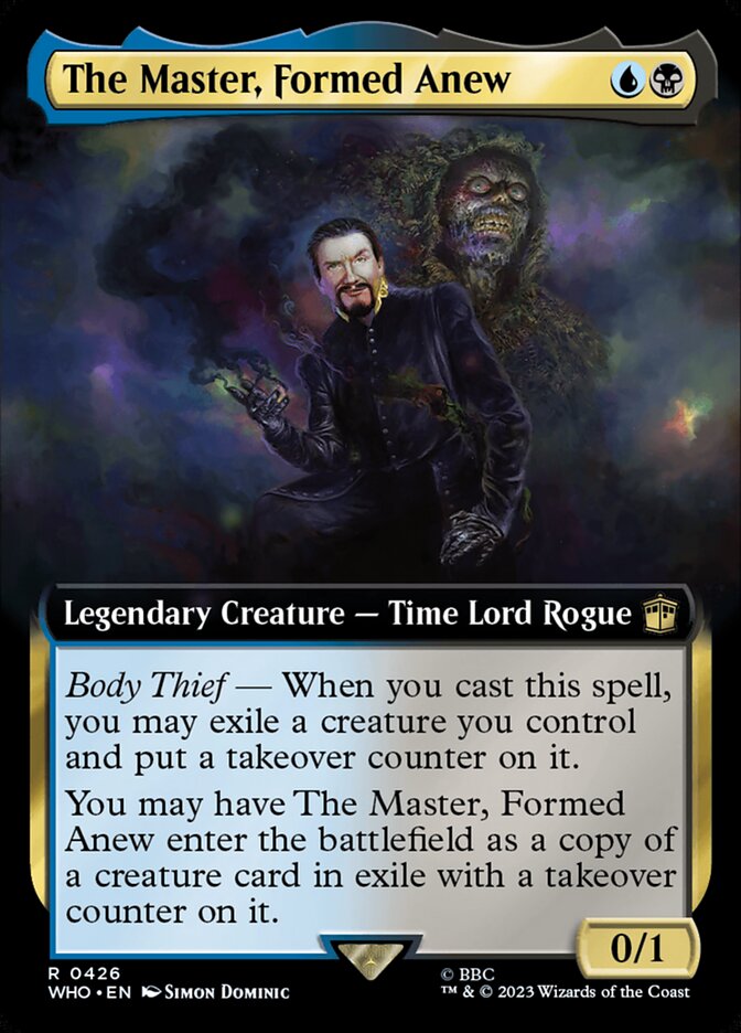 The Master, Formed Anew (EXTENDED ART)