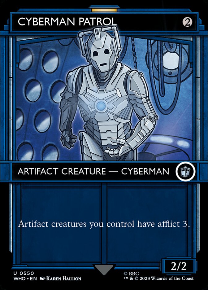 Cyberman Patrol (TARDIS SHOWCASES)