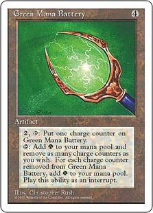 Green Mana Battery (1996 year)