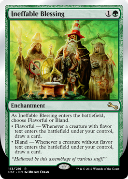 Ineffable Blessing (Flavorful)