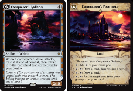 Conqueror's Galleon // Conqueror's Foothold (Buy-a-Box)