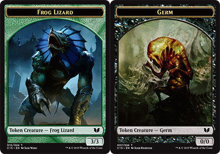Germ/Frog Lizard Token