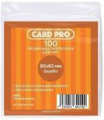 Card-Pro Clear sleeves (quadro 3.3
