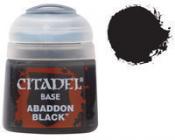 Базовая краска Abaddon Black 21-25 (12 мл)