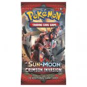 Pokemon Sun & Moon: Бустер издания «Crimson Invasion» (на английском) 