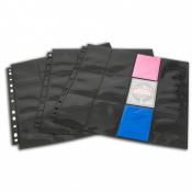 Blackfire 24-Pocket Pages - Clear - Side Loading
