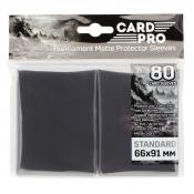 Card-Pro Color Black sleeves (66x91)