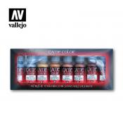 Набор красок Vallejo - GAME COLOR - Metallic Colors (8 красок по 17 мл)
