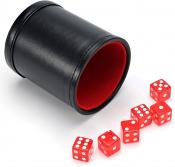Stuff-Pro Dice cup red