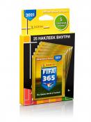 Блистер наклеек Panini FIFA 365 2021 (5 пакетиков с наклейками)
