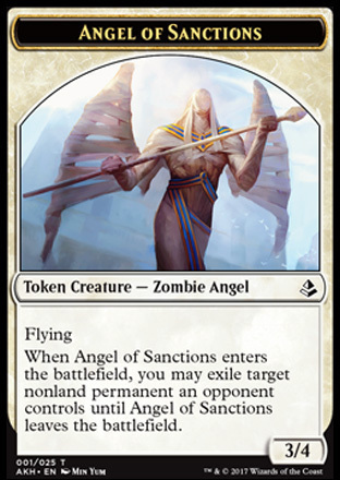 Angel of Sanctions/Horror Token