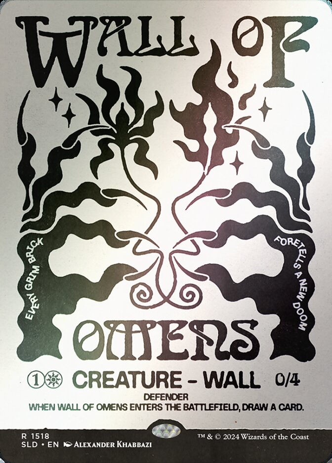 Wall of Omens (FOIL)