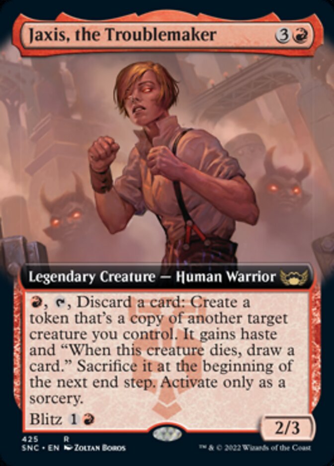 Jaxis, the Troublemaker (EXTENDED ART)