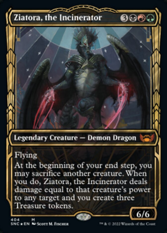 Ziatora, the Incinerator (GILDED FOIL)